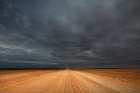Approaching storm, Strzelecki Track, Australia. Art Print